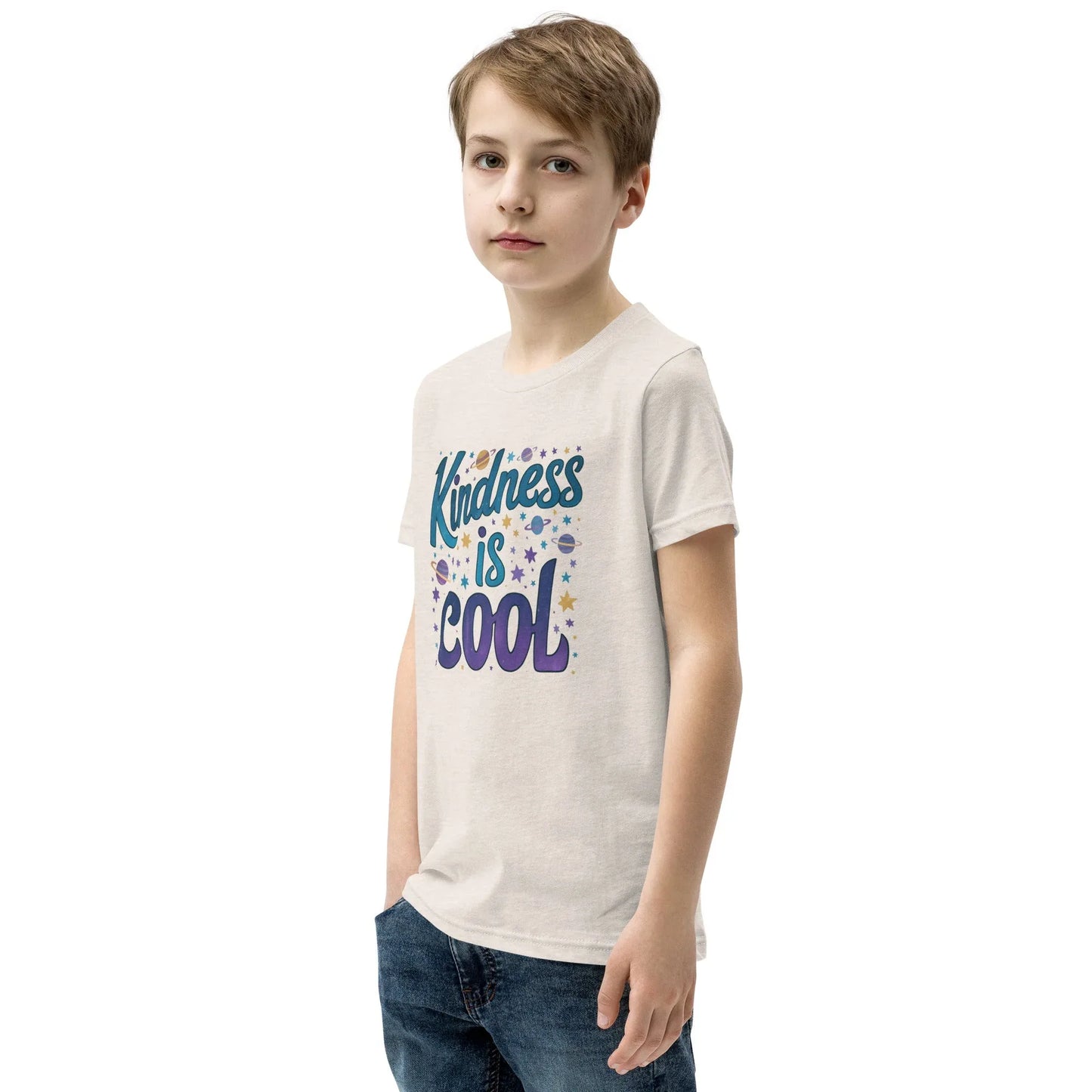 Youth Short Sleeve | KINDNESS IS COOL - T-Shirt - AwRans Clothing