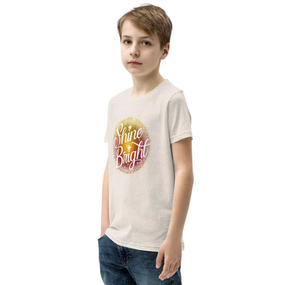 Youth Short Sleeve | Shine And Bright - T-Shirt - AwRans Clothing