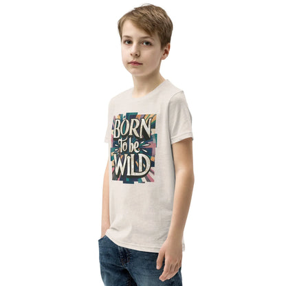 Youth Short Sleeve | Born To Be Wild - T-Shirt - AwRans Clothing