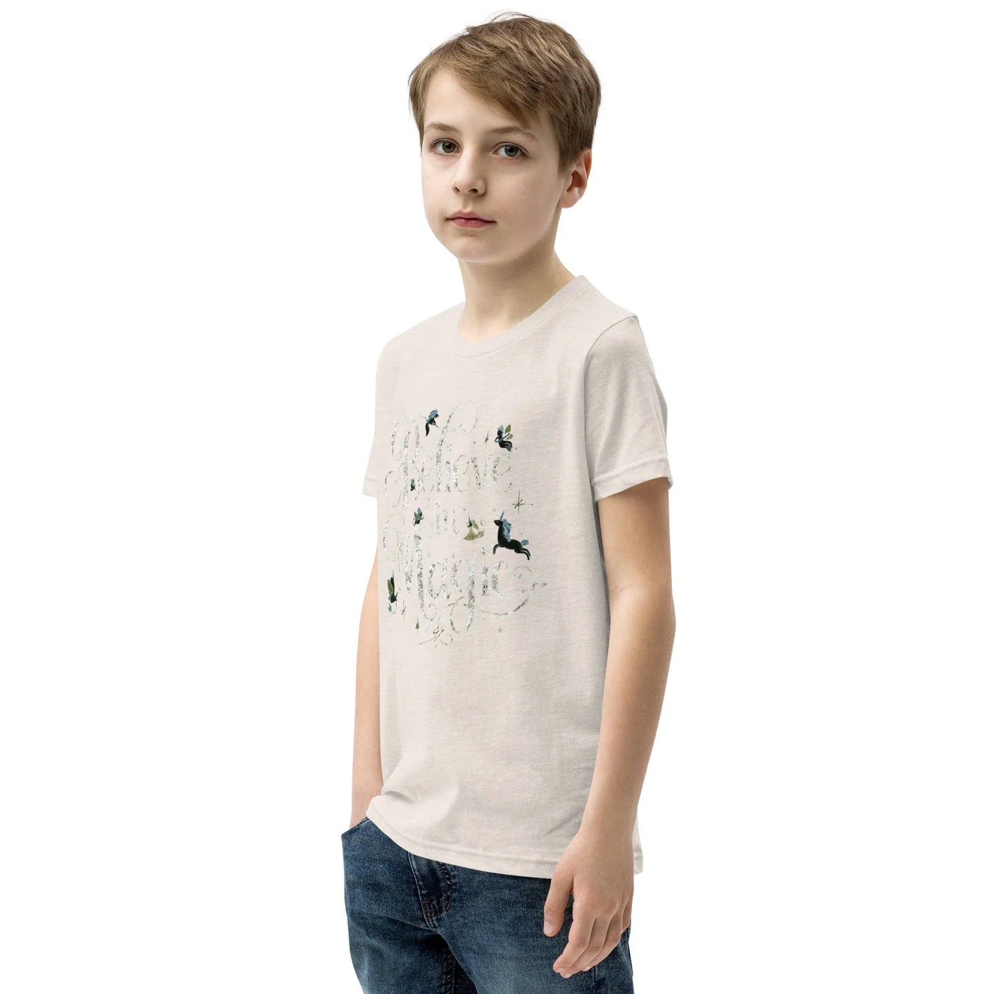 Youth Short Sleeve | BELIEVE IN MAGIC - T-Shirt - AwRans Clothing