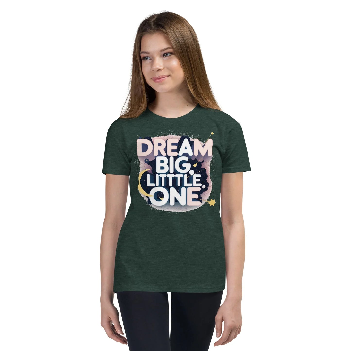 Youth Short Sleeve | DREAM BIG LITTLE ONE - T-Shirt - AwRans Clothing