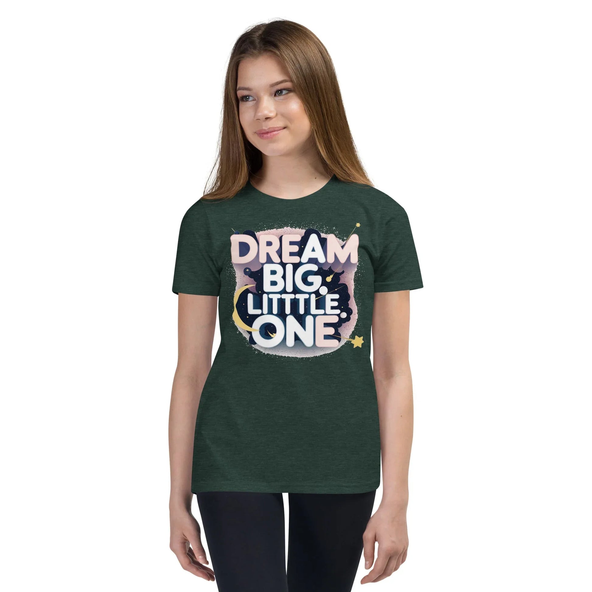Youth Short Sleeve | DREAM BIG LITTLE ONE - T-Shirt - AwRans Clothing