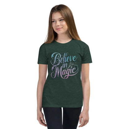 Youth Short Sleeve | BELIEVE IN MAGIC - T-Shirt - AwRans Clothing