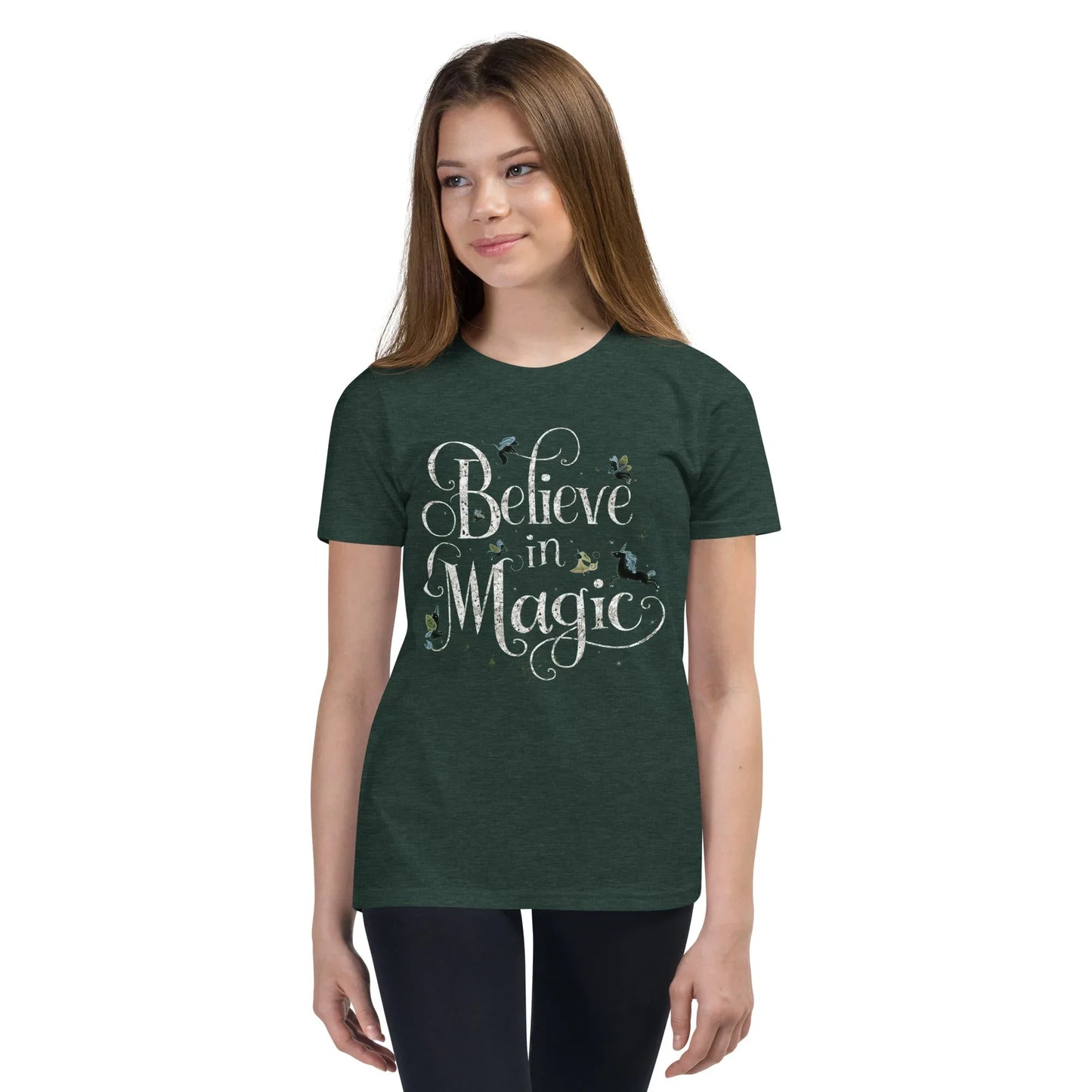 Youth Short Sleeve | BELIEVE IN MAGIC - T-Shirt - AwRans Clothing