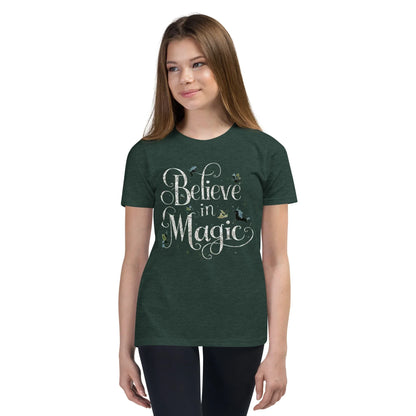 Youth Short Sleeve | BELIEVE IN MAGIC - T-Shirt - AwRans Clothing