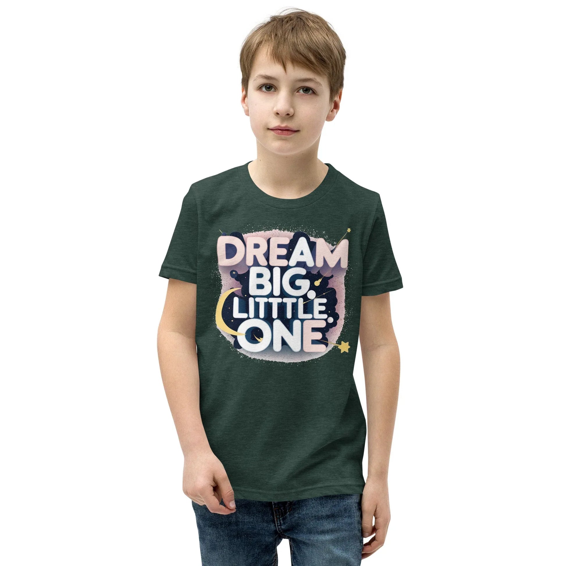 Youth Short Sleeve | DREAM BIG LITTLE ONE - T-Shirt - AwRans Clothing