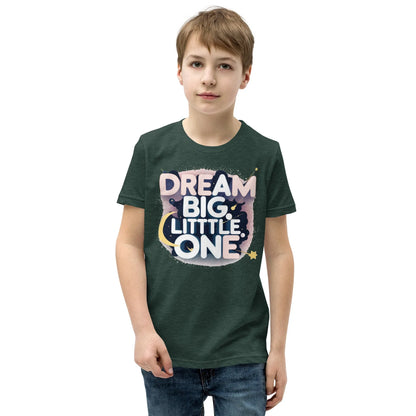 Youth Short Sleeve | DREAM BIG LITTLE ONE - T-Shirt - AwRans Clothing