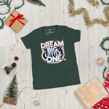 Youth Short Sleeve | DREAM BIG LITTLE ONE - T-Shirt - AwRans Clothing