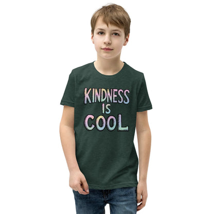 Youth Short Sleeve | KINDNESS IS COOL - T-Shirt - AwRans Clothing
