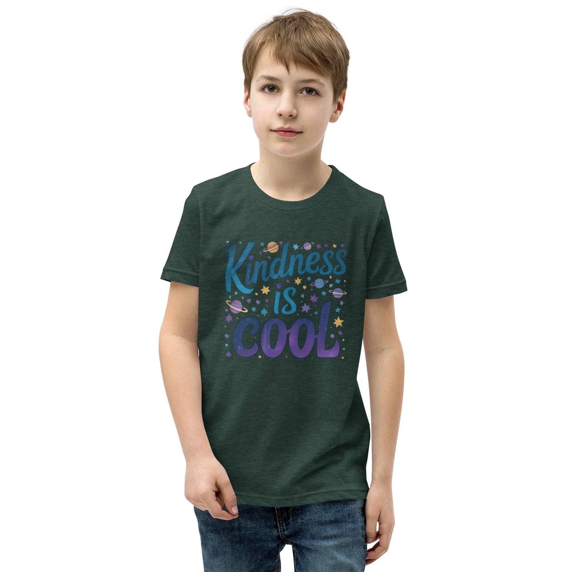 Youth Short Sleeve | KINDNESS IS COOL - T-Shirt - AwRans Clothing