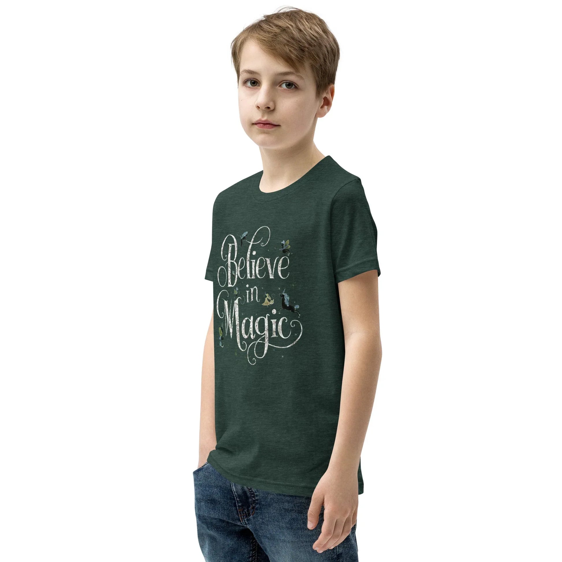 Youth Short Sleeve | BELIEVE IN MAGIC - T-Shirt - AwRans Clothing