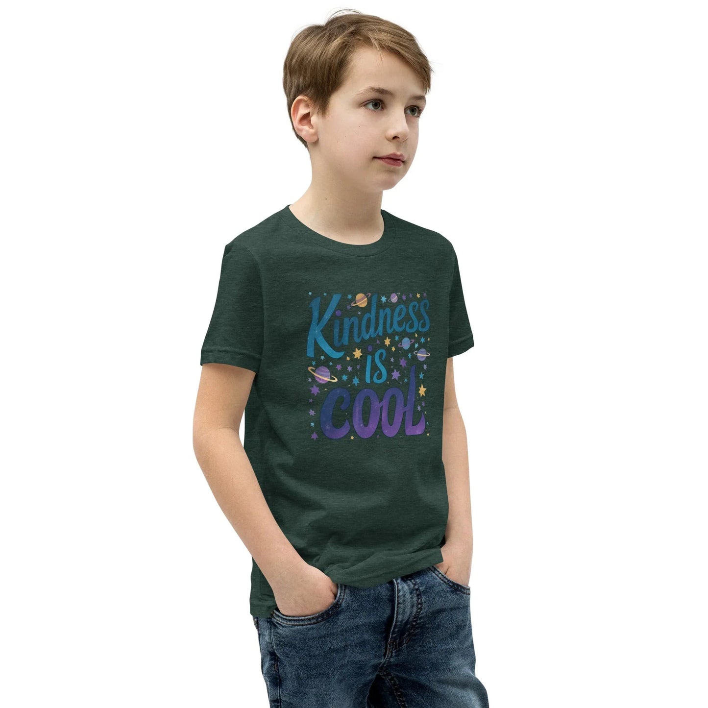 Youth Short Sleeve | KINDNESS IS COOL - T-Shirt - AwRans Clothing