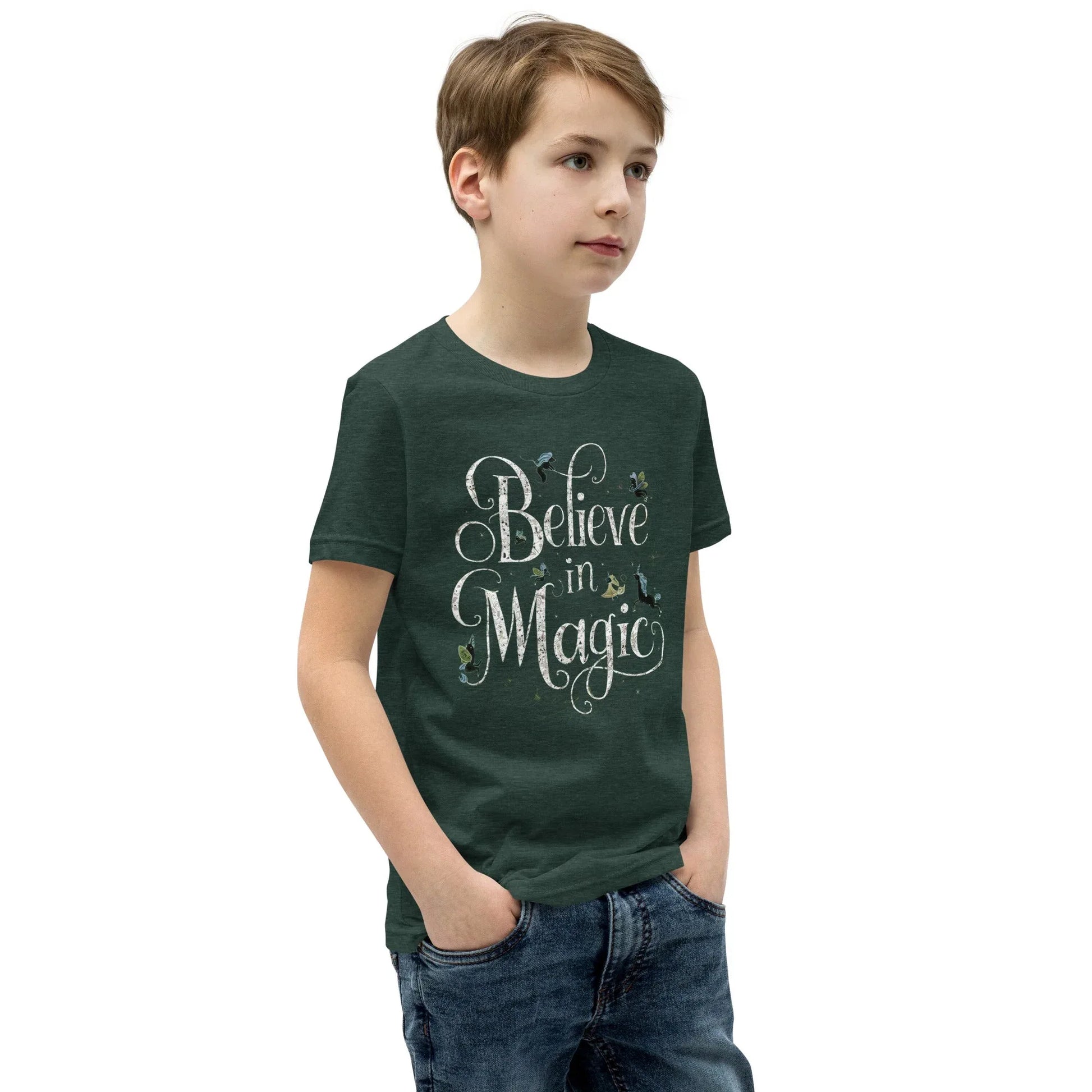 Youth Short Sleeve | BELIEVE IN MAGIC - T-Shirt - AwRans Clothing