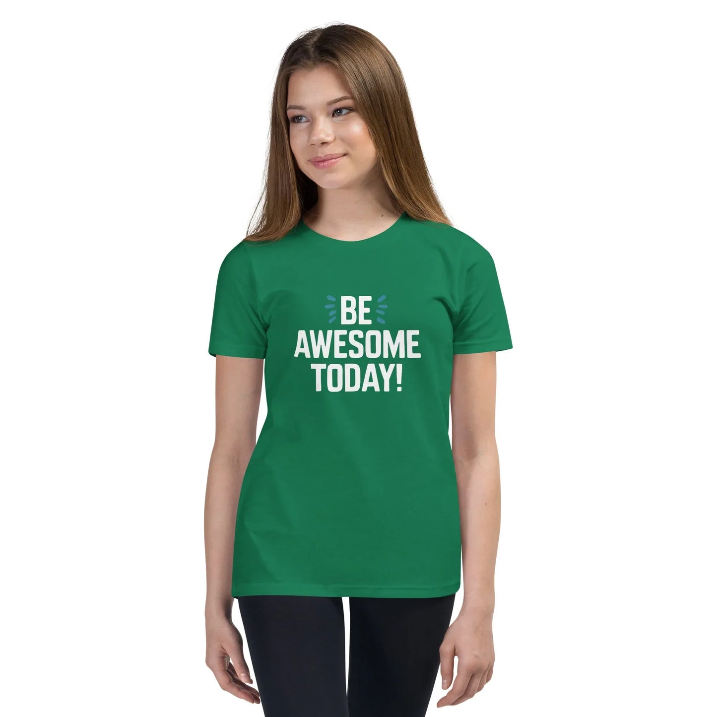 Youth Short Sleeve | BE AWESOME TODAY! - T-Shirt - AwRans Clothing