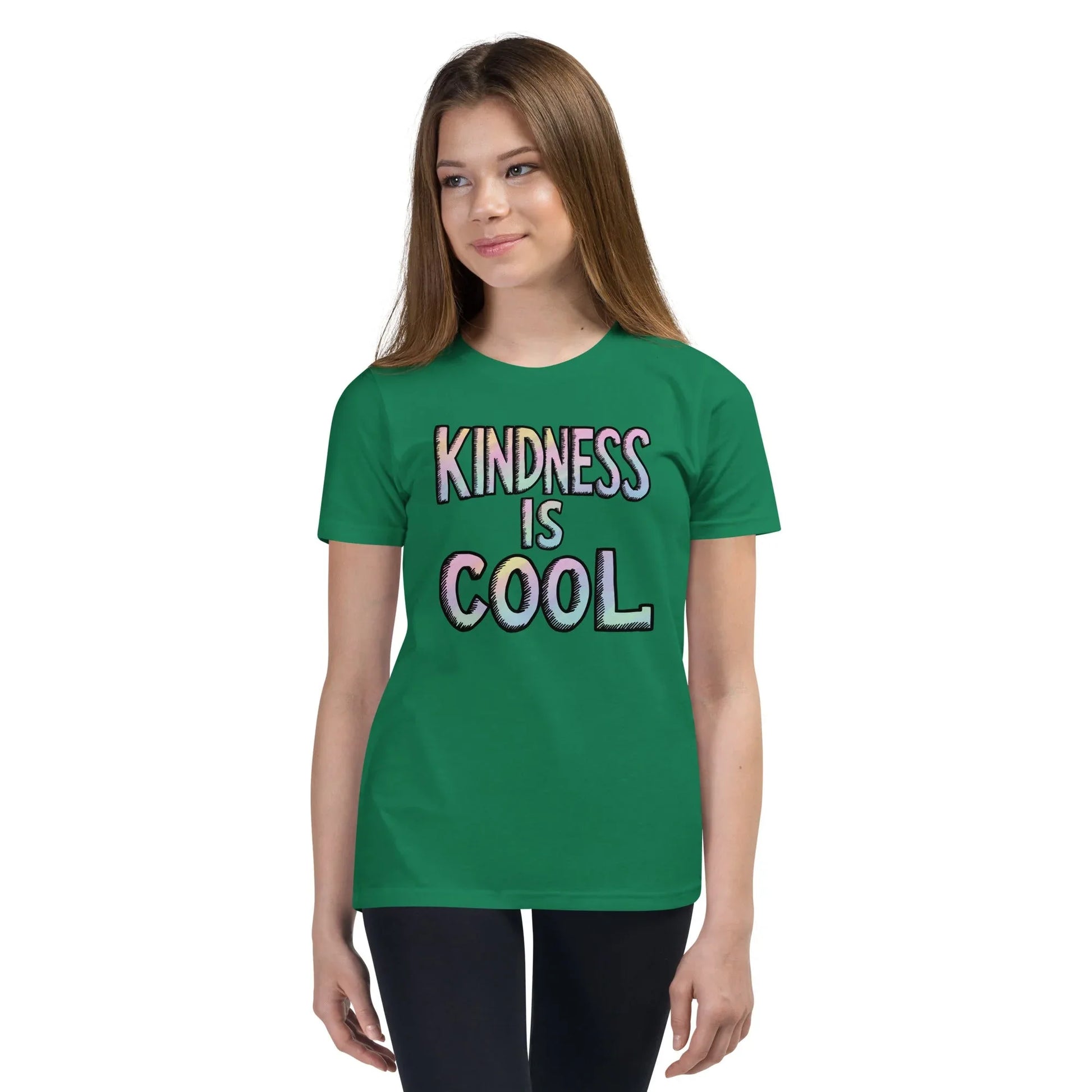 Youth Short Sleeve | KINDNESS IS COOL - T-Shirt - AwRans Clothing