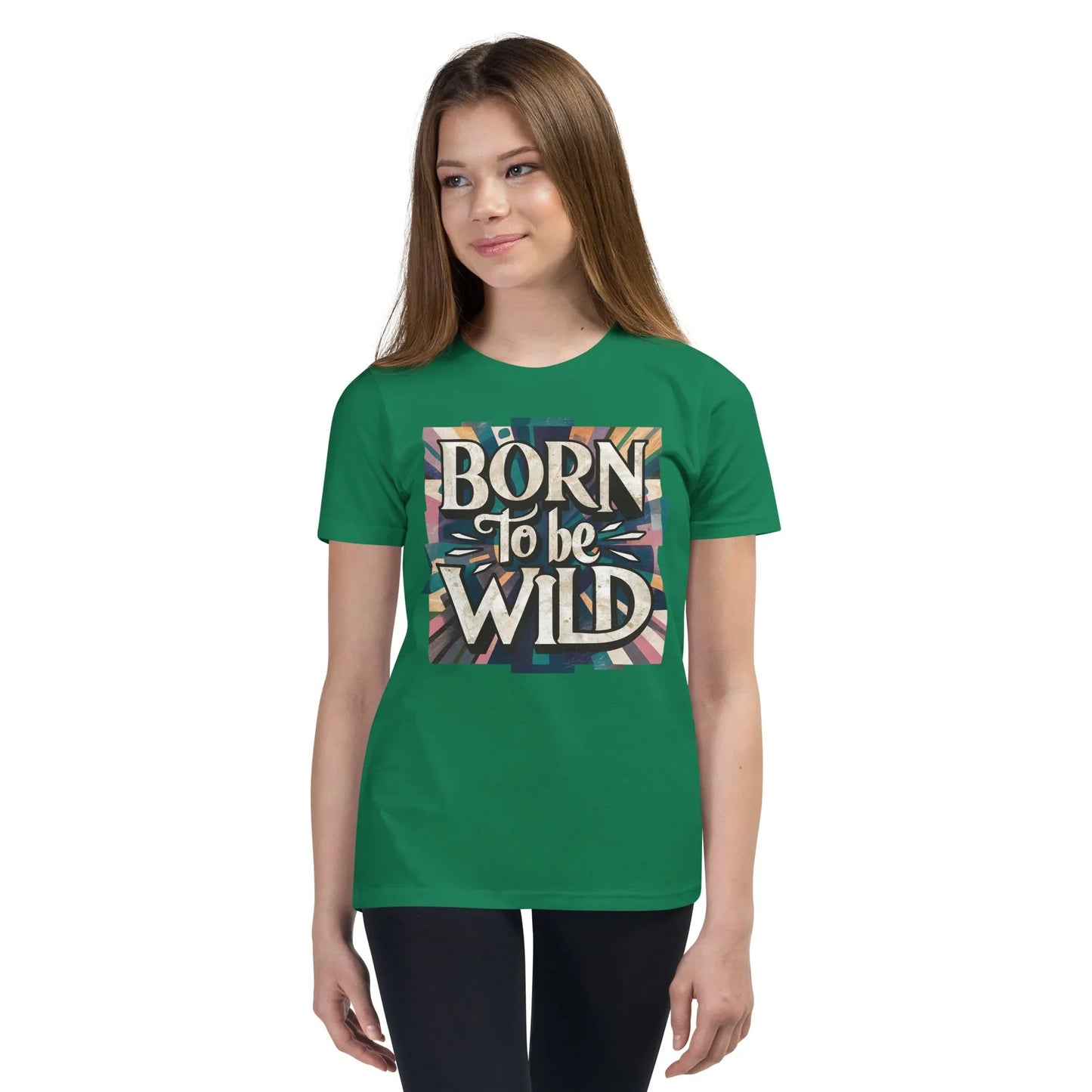 Youth Short Sleeve | Born To Be Wild - T-Shirt - AwRans Clothing