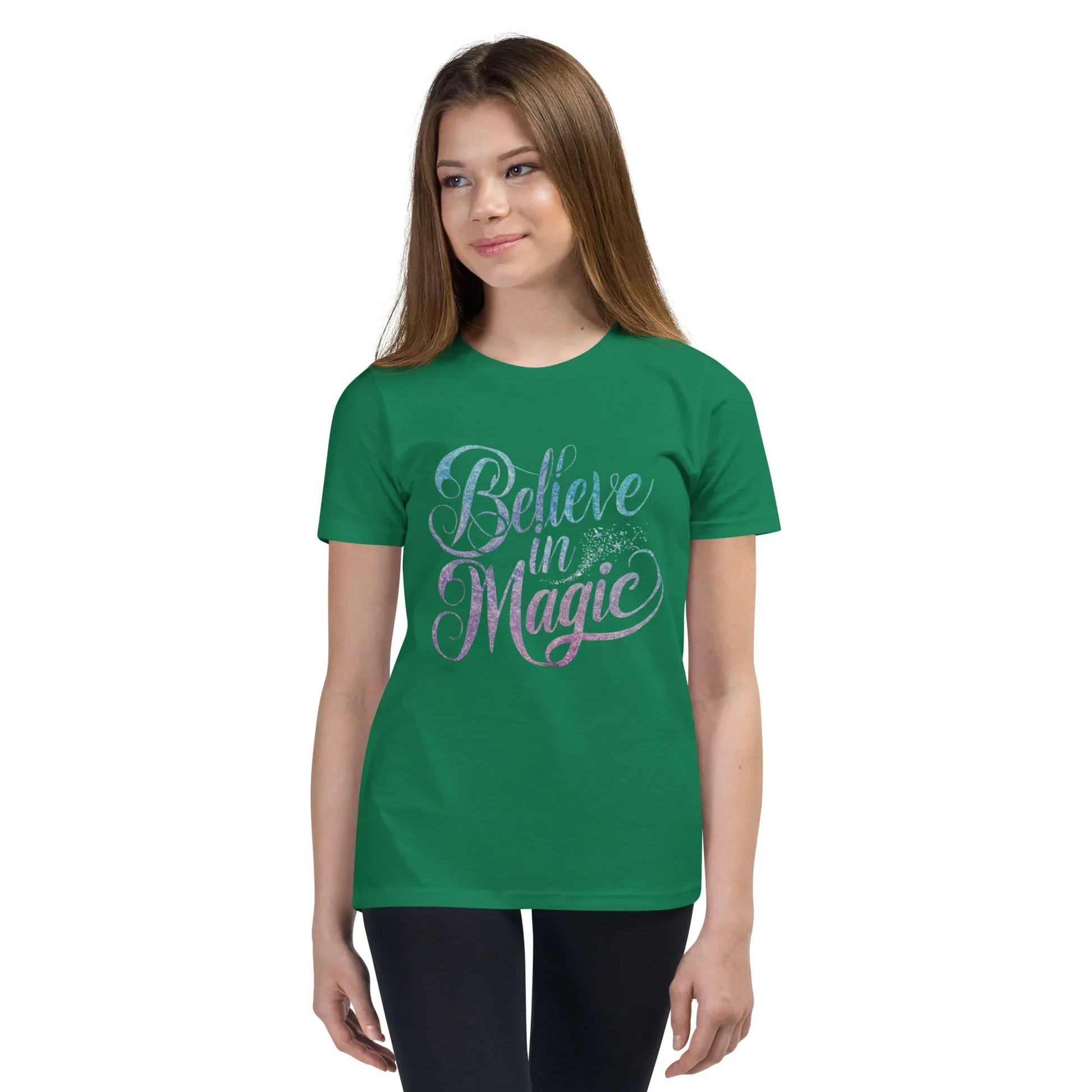 Youth Short Sleeve | BELIEVE IN MAGIC - T-Shirt - AwRans Clothing