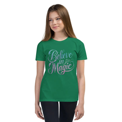 Youth Short Sleeve | BELIEVE IN MAGIC - T-Shirt - AwRans Clothing