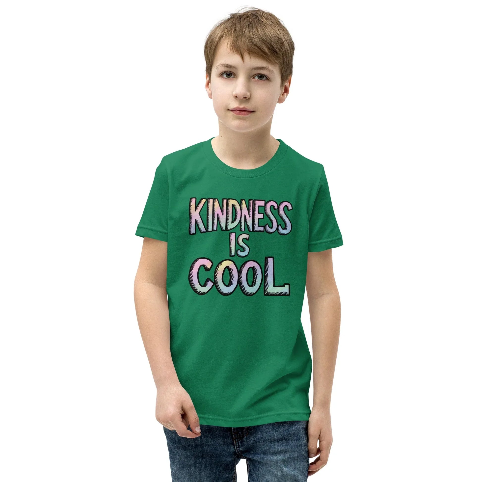 Youth Short Sleeve | KINDNESS IS COOL - T-Shirt - AwRans Clothing