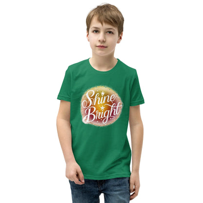Youth Short Sleeve | Shine And Bright - T-Shirt - AwRans Clothing