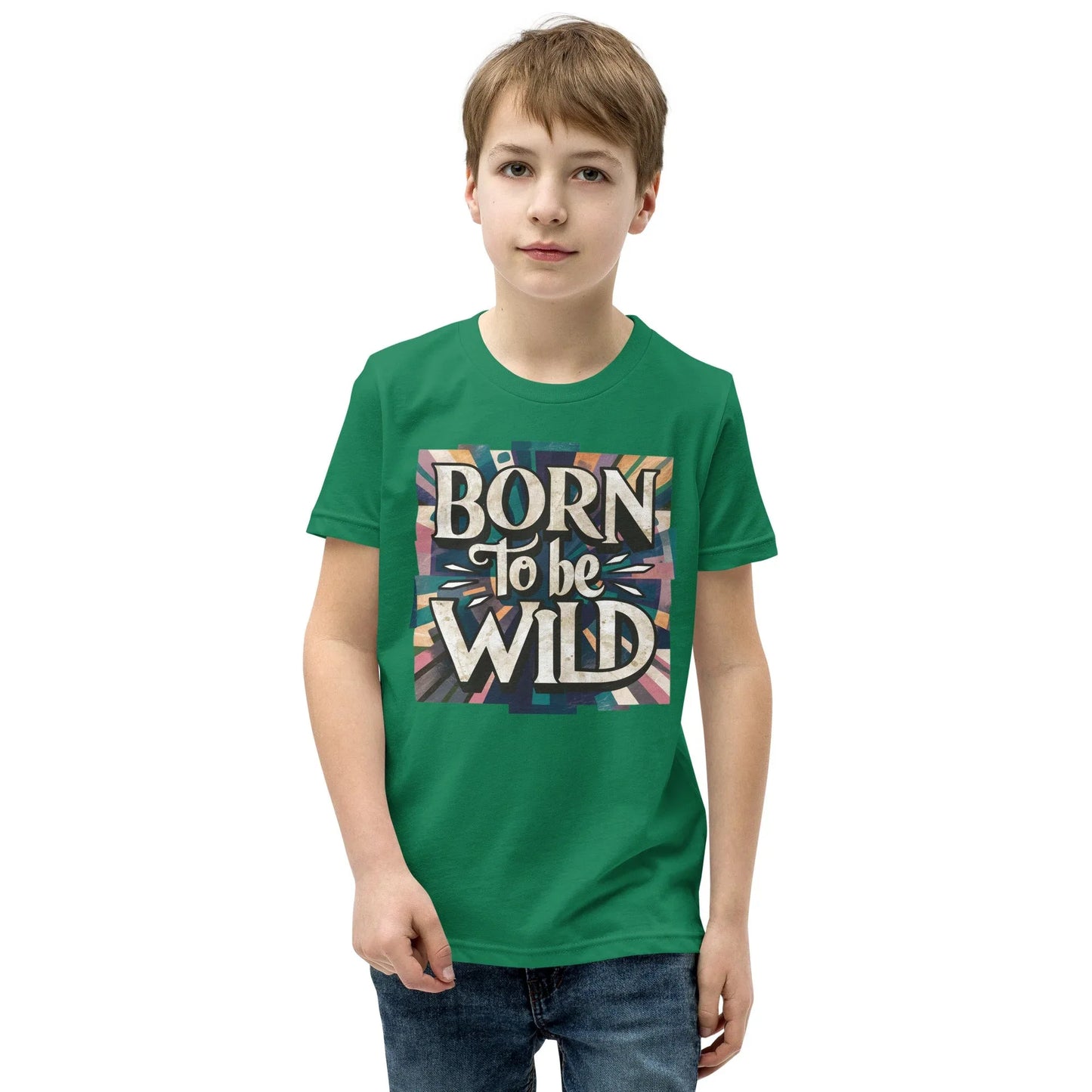 Youth Short Sleeve | Born To Be Wild - T-Shirt - AwRans Clothing
