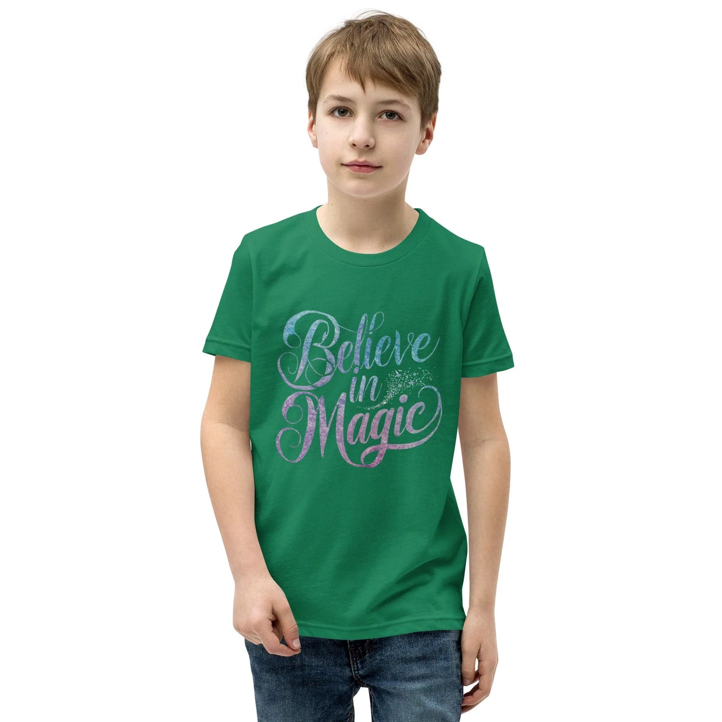 Youth Short Sleeve | BELIEVE IN MAGIC - T-Shirt - AwRans Clothing