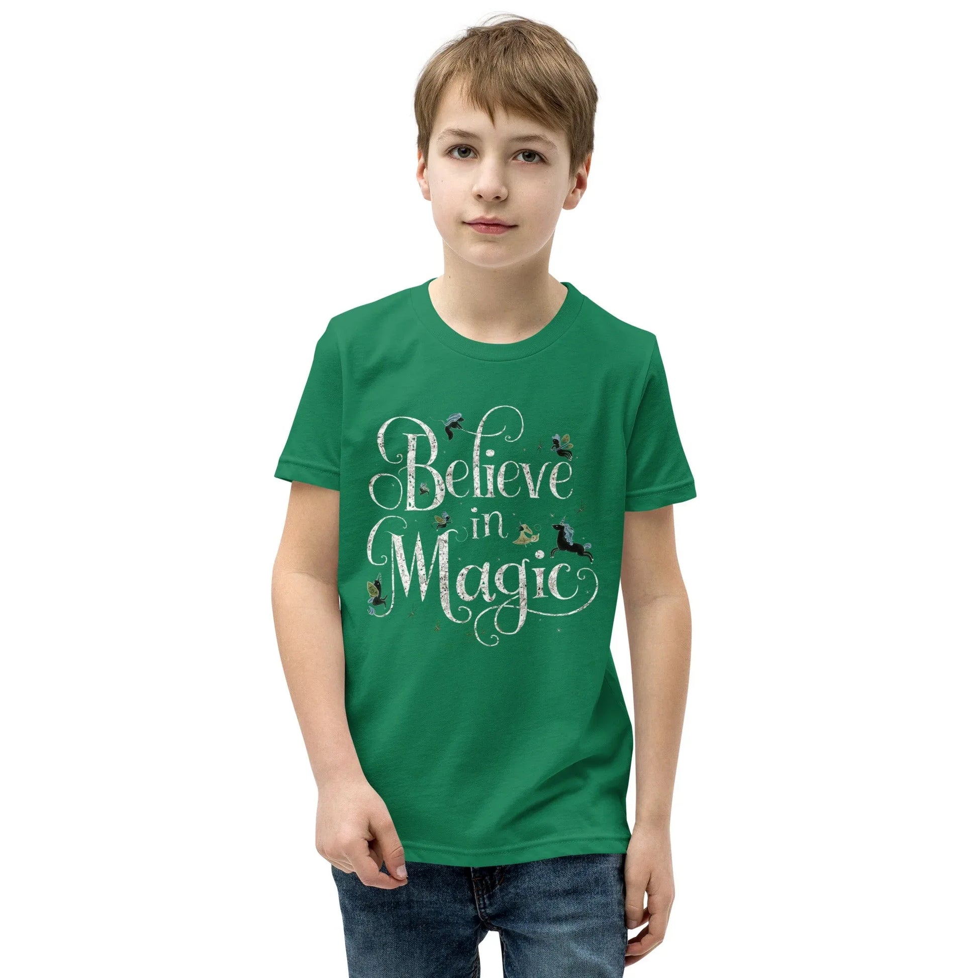 Youth Short Sleeve | BELIEVE IN MAGIC - T-Shirt - AwRans Clothing