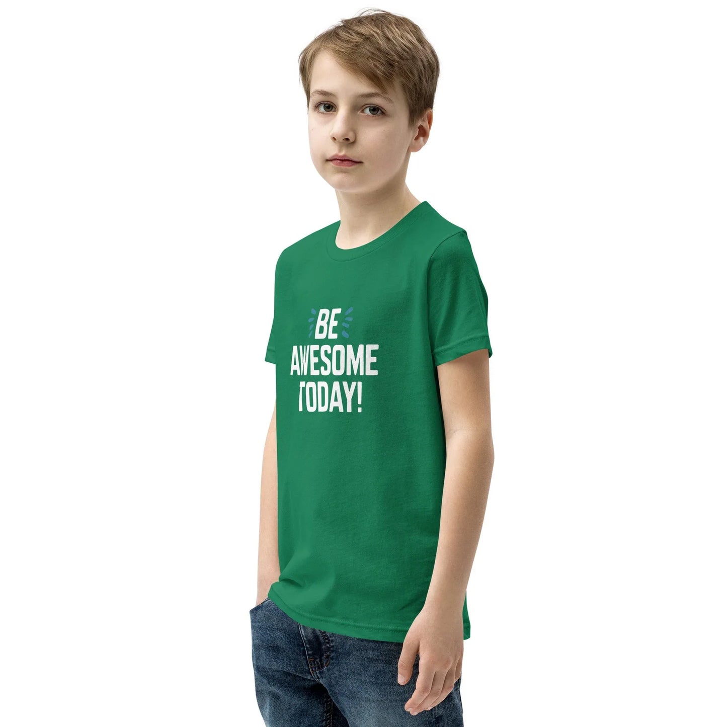 Youth Short Sleeve | BE AWESOME TODAY! - T-Shirt - AwRans Clothing