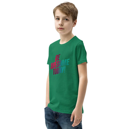 Youth Short Sleeve | BE AWESOME TODAY! - T-Shirt - AwRans Clothing