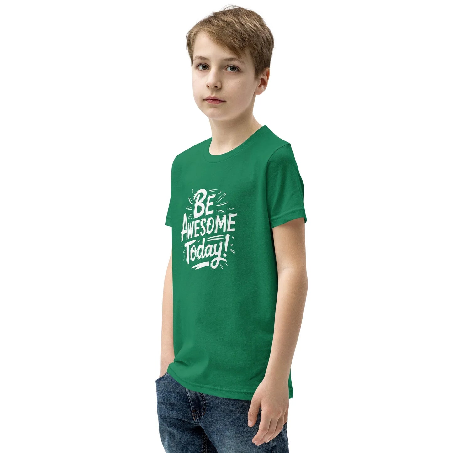 Youth Short Sleeve | BE AWESOME TODAY! - T-Shirt - AwRans Clothing