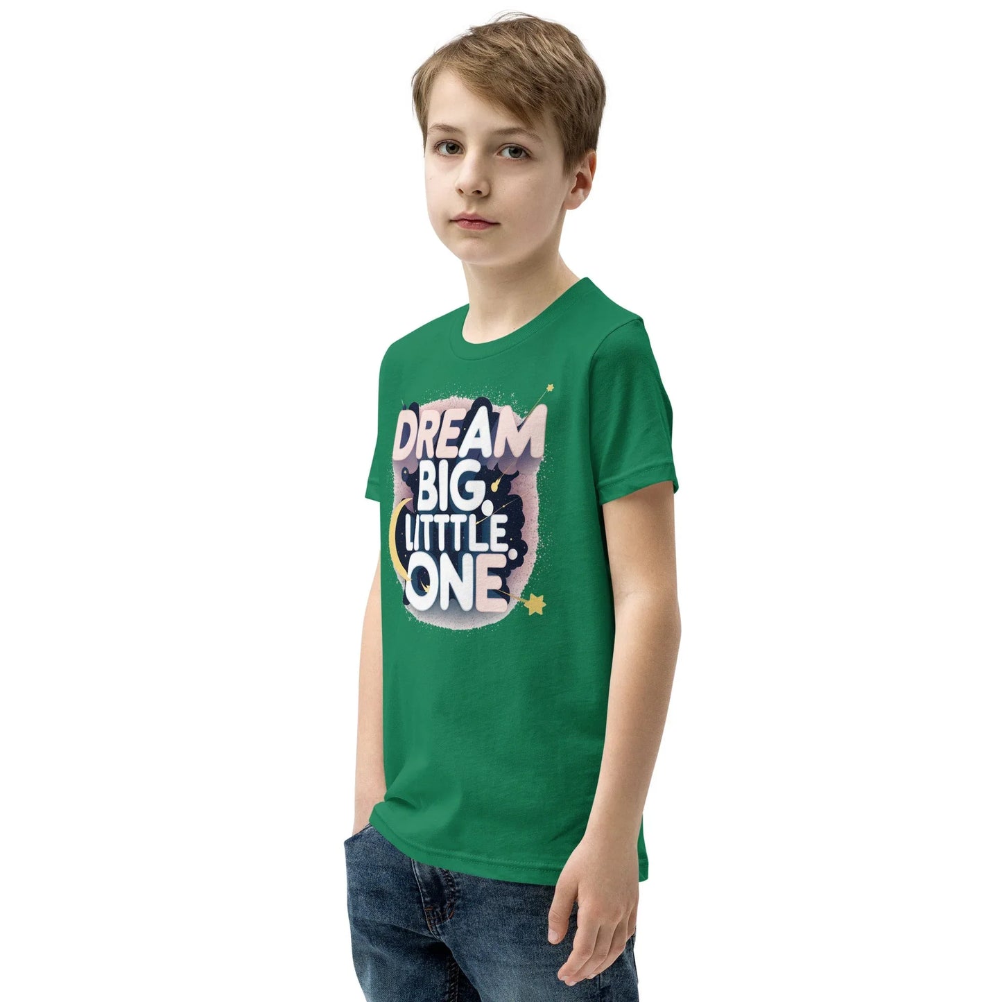 Youth Short Sleeve | DREAM BIG LITTLE ONE - T-Shirt - AwRans Clothing