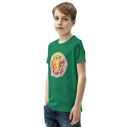 Youth Short Sleeve | Shine And Bright - T-Shirt - AwRans Clothing
