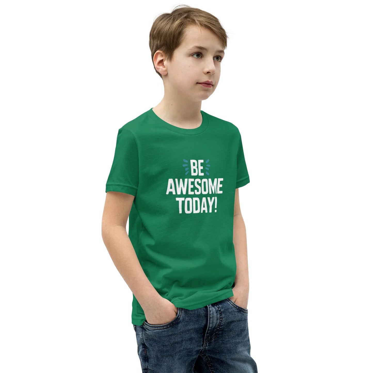 Youth Short Sleeve | BE AWESOME TODAY! - T-Shirt - AwRans Clothing