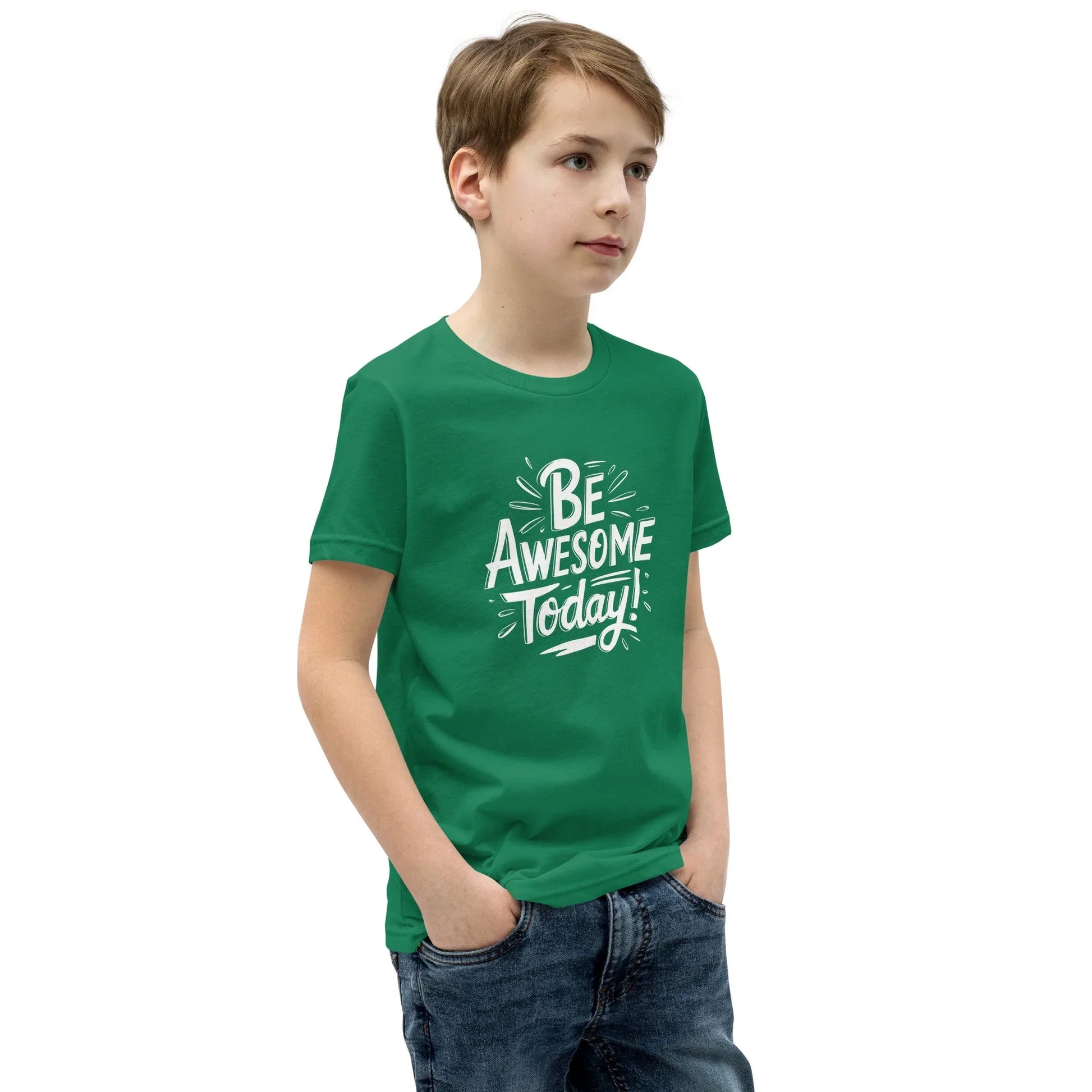 Youth Short Sleeve | BE AWESOME TODAY! - T-Shirt - AwRans Clothing