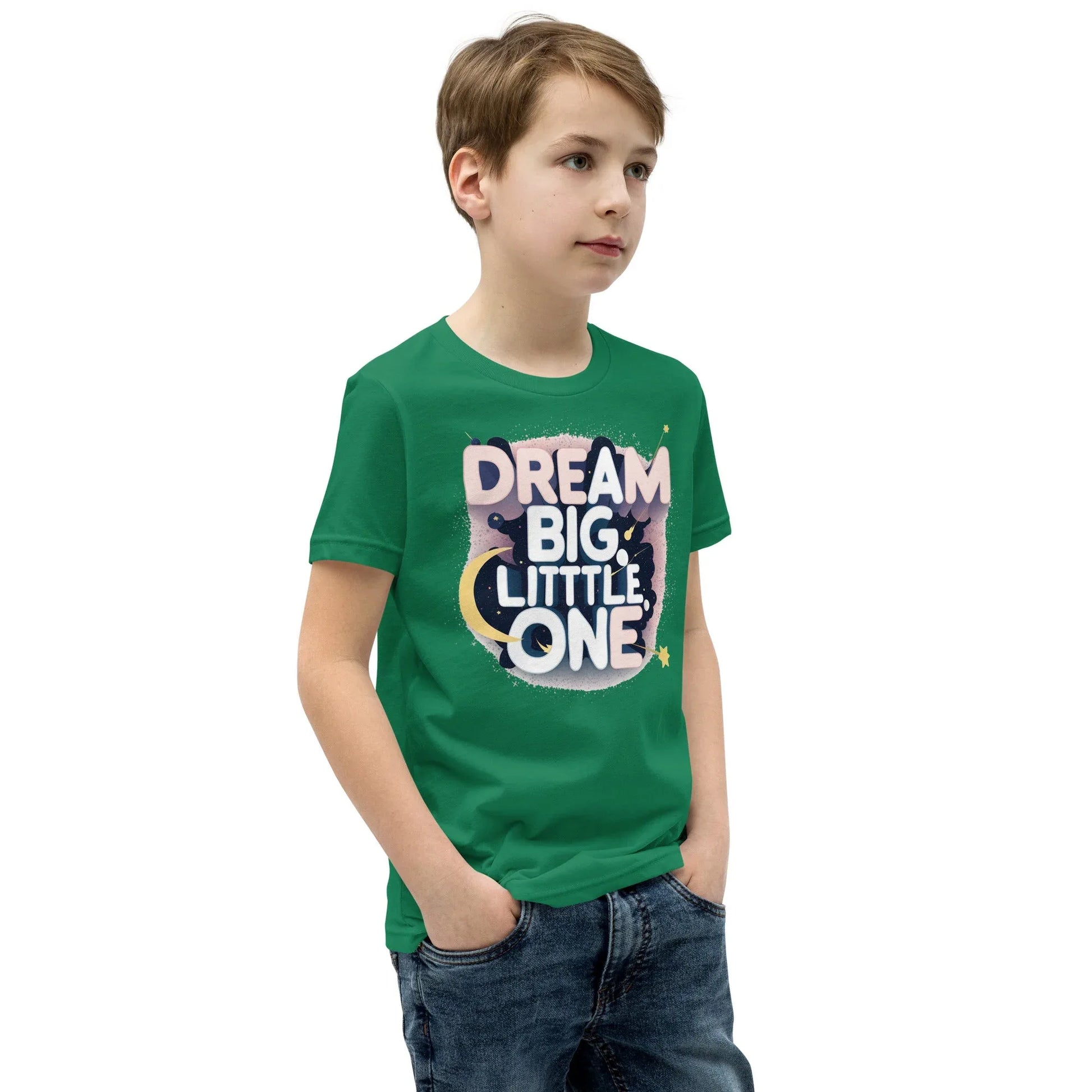 Youth Short Sleeve | DREAM BIG LITTLE ONE - T-Shirt - AwRans Clothing