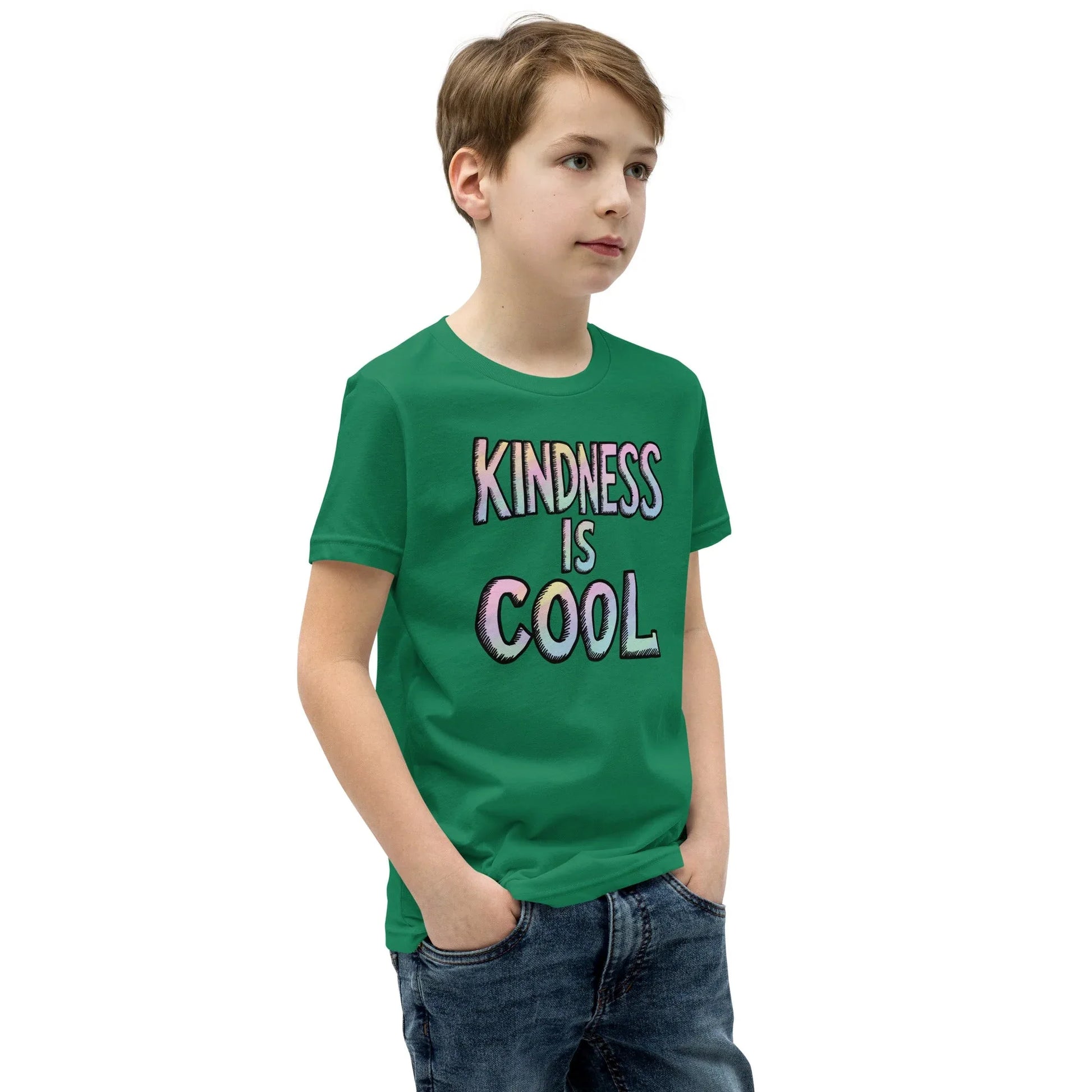 Youth Short Sleeve | KINDNESS IS COOL - T-Shirt - AwRans Clothing
