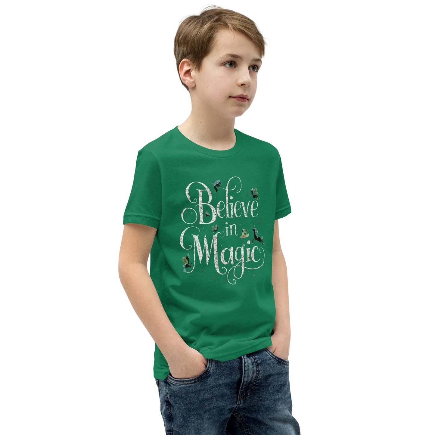 Youth Short Sleeve | BELIEVE IN MAGIC - T-Shirt - AwRans Clothing