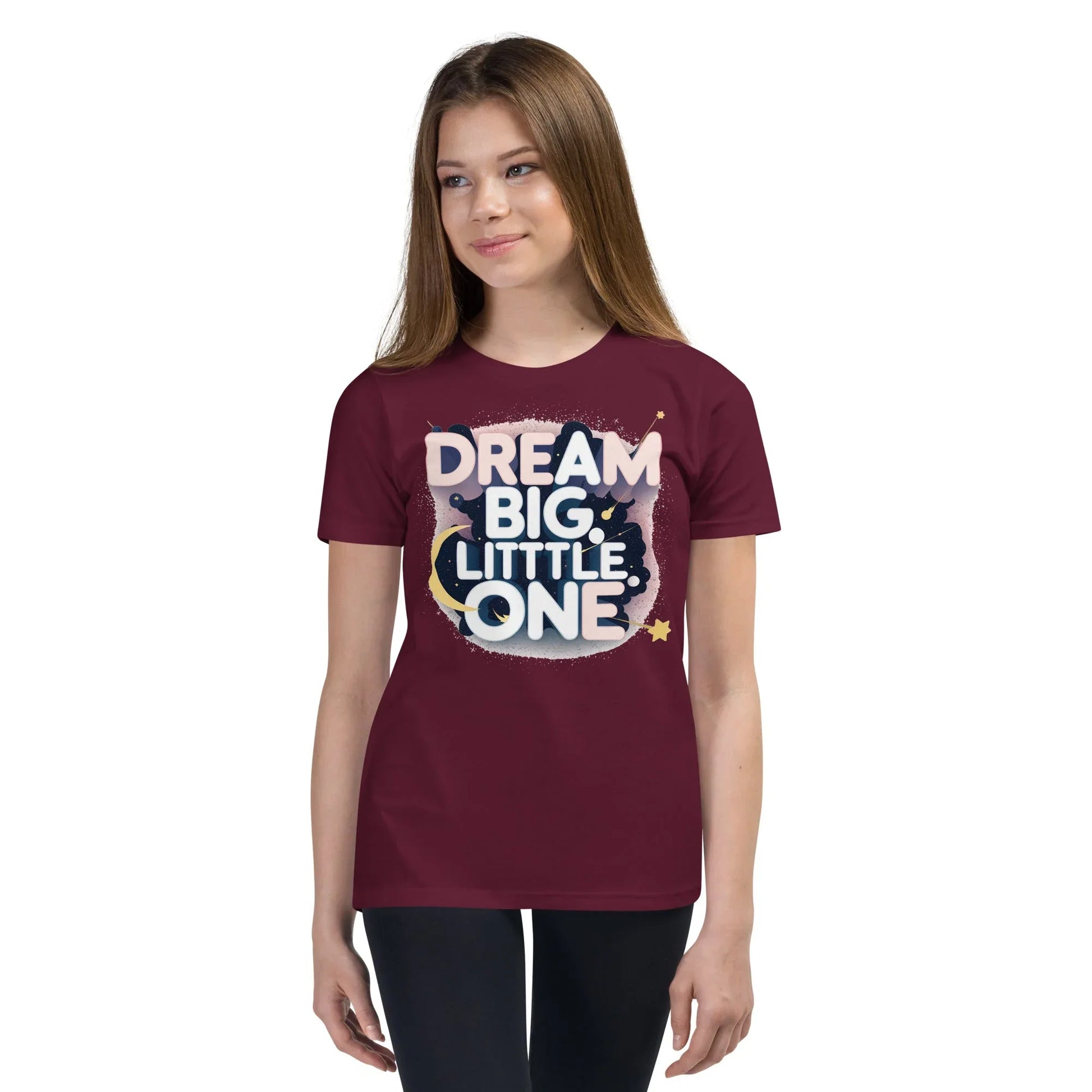 Youth Short Sleeve | DREAM BIG LITTLE ONE - T-Shirt - AwRans Clothing
