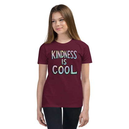 Youth Short Sleeve | KINDNESS IS COOL - T-Shirt - AwRans Clothing