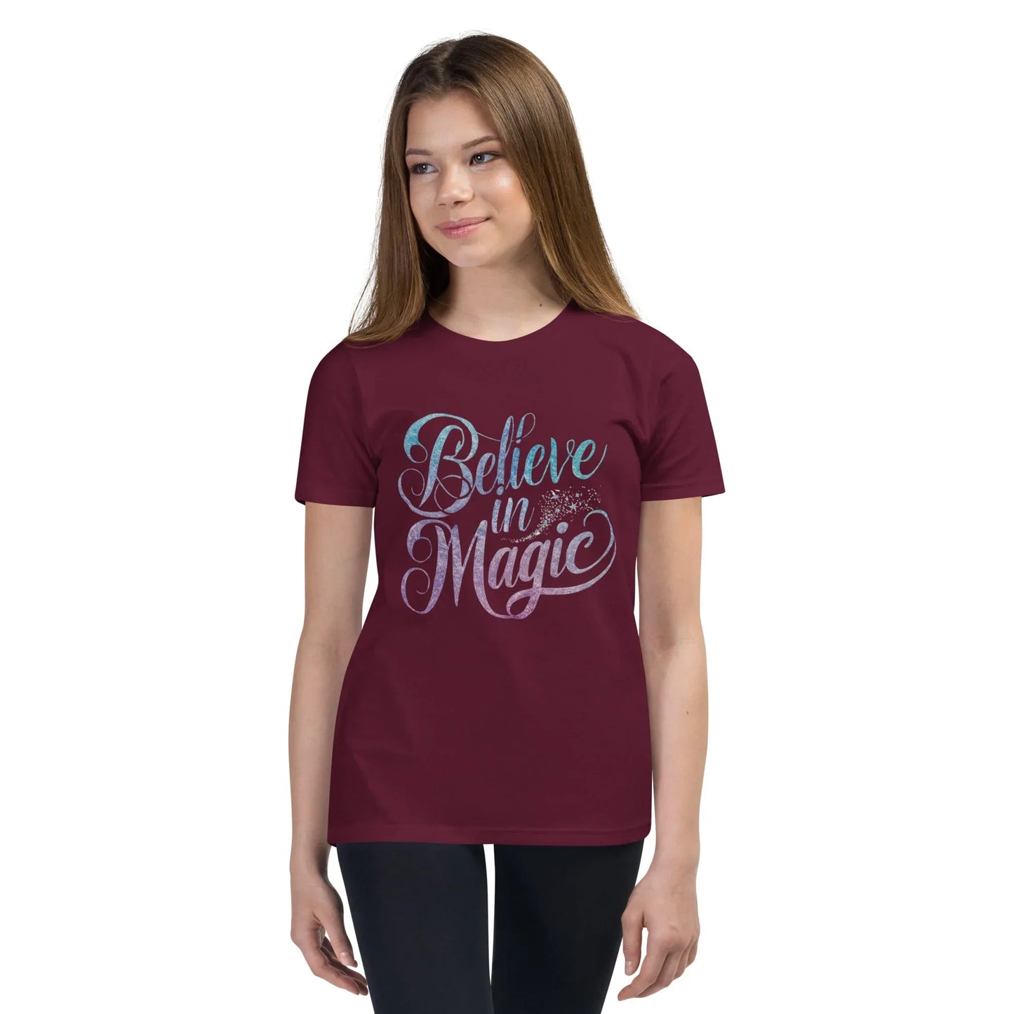 Youth Short Sleeve | BELIEVE IN MAGIC - T-Shirt - AwRans Clothing