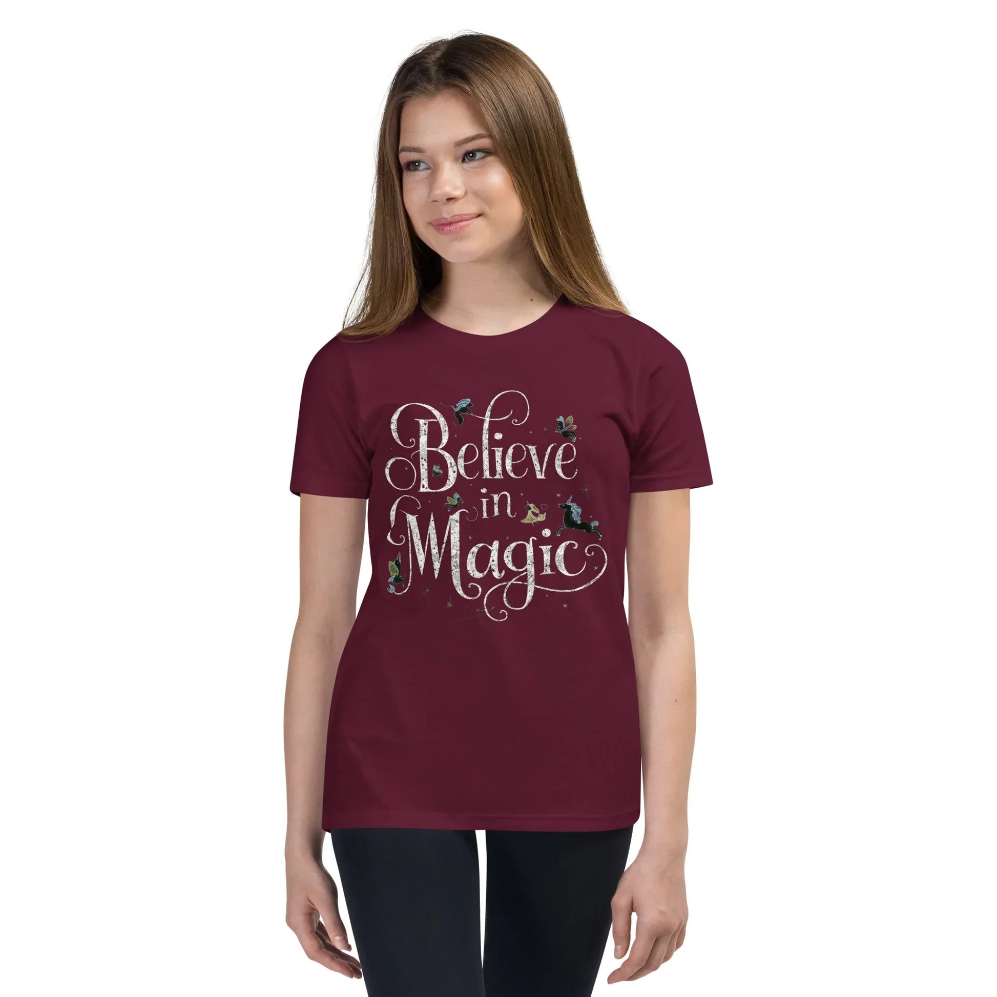 Youth Short Sleeve | BELIEVE IN MAGIC - T-Shirt - AwRans Clothing