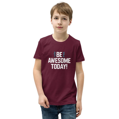 Youth Short Sleeve | BE AWESOME TODAY! - T-Shirt - AwRans Clothing