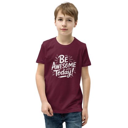 Youth Short Sleeve | BE AWESOME TODAY! - T-Shirt - AwRans Clothing
