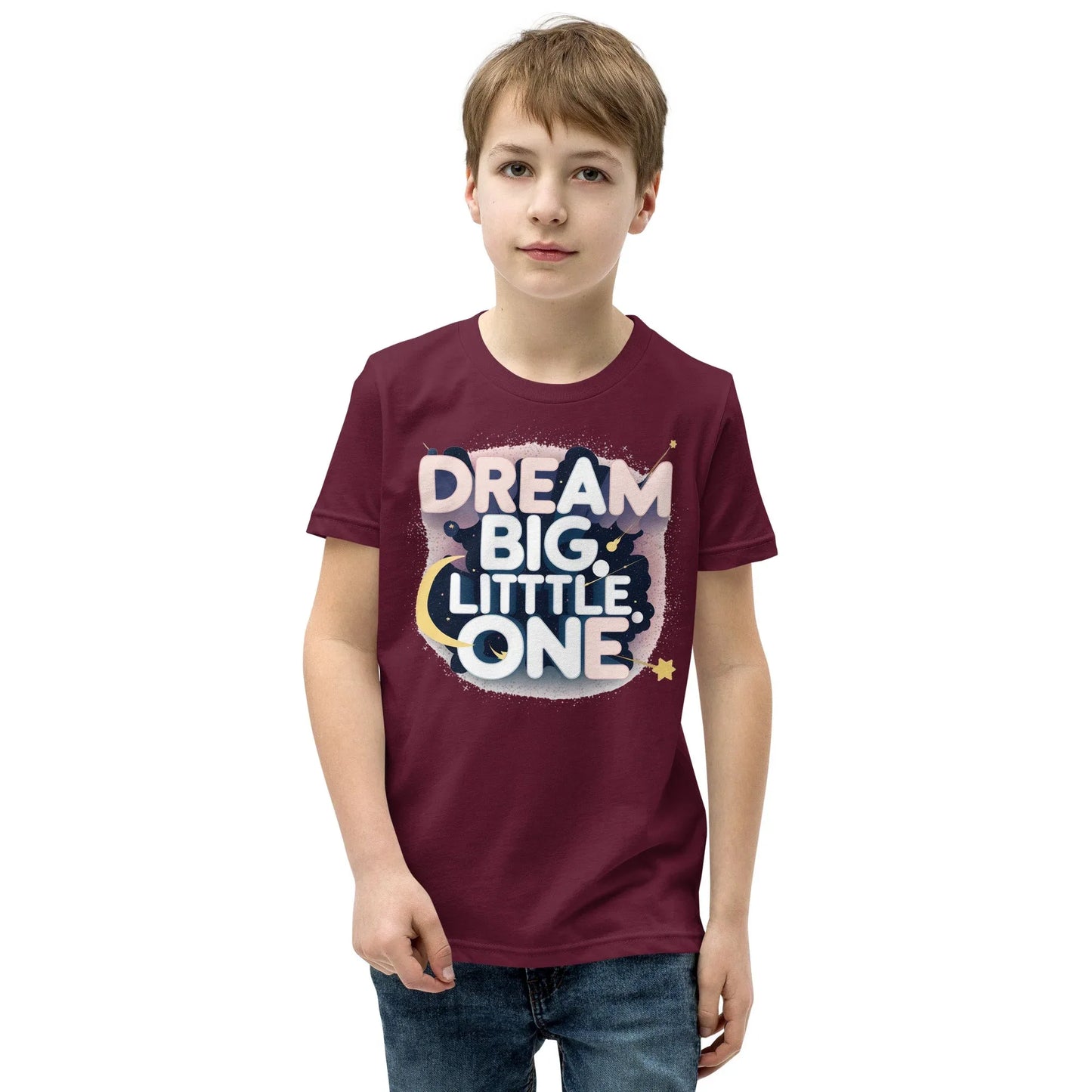 Youth Short Sleeve | DREAM BIG LITTLE ONE - T-Shirt - AwRans Clothing