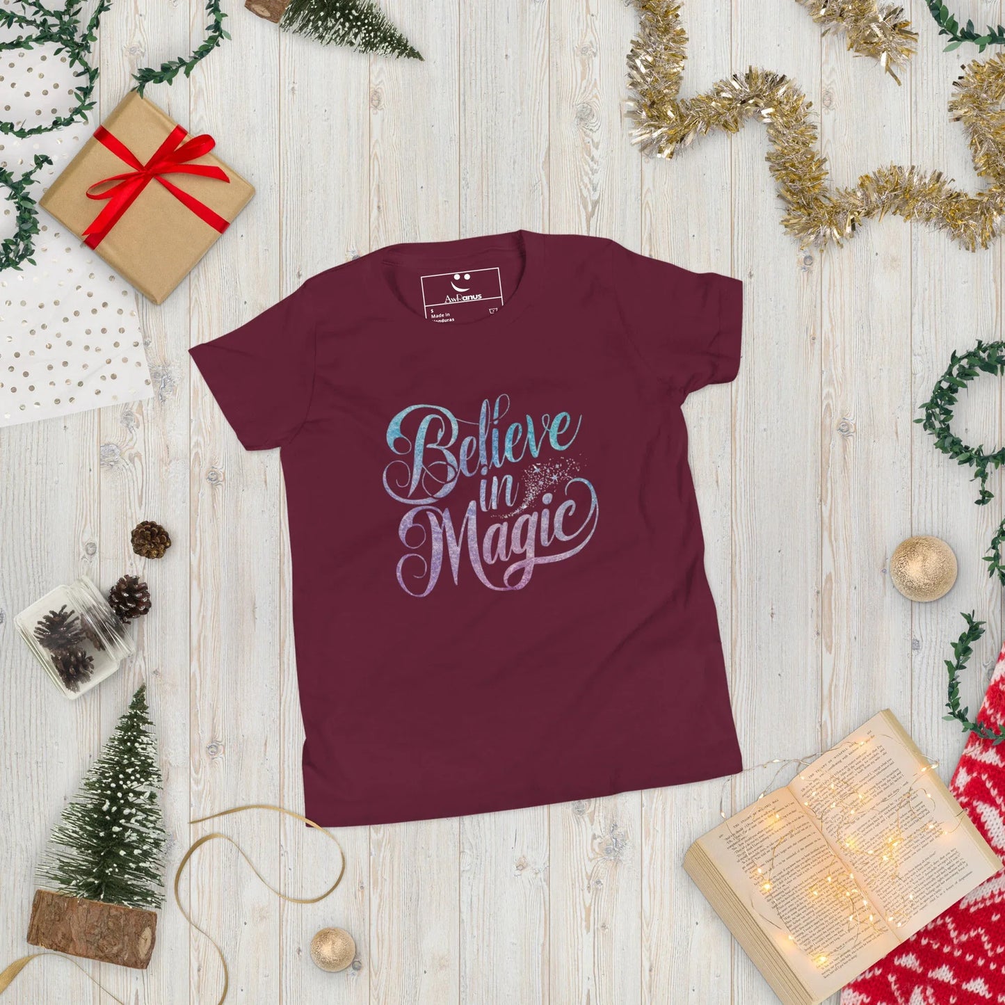 Youth Short Sleeve | BELIEVE IN MAGIC - T-Shirt - AwRans Clothing