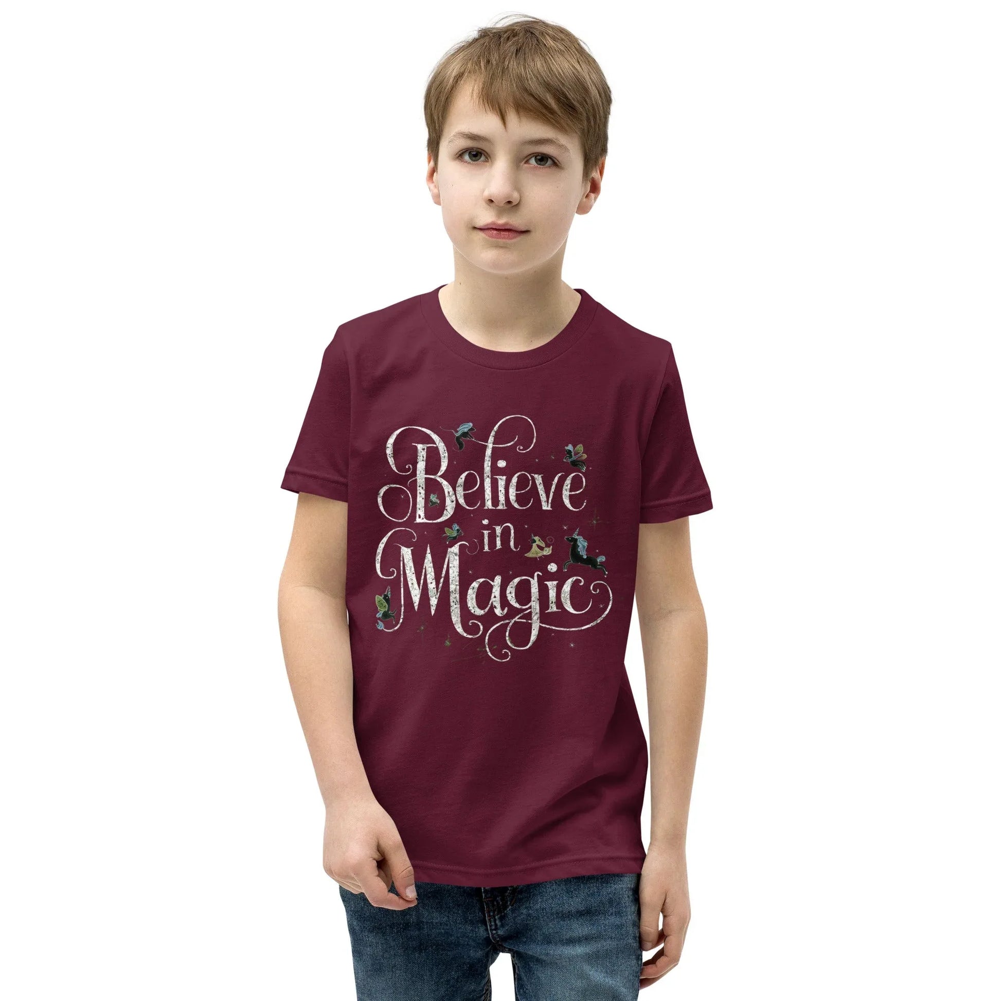 Youth Short Sleeve | BELIEVE IN MAGIC - T-Shirt - AwRans Clothing