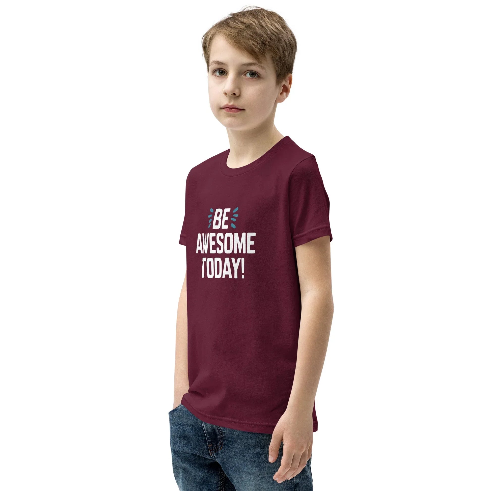 Youth Short Sleeve | BE AWESOME TODAY! - T-Shirt - AwRans Clothing