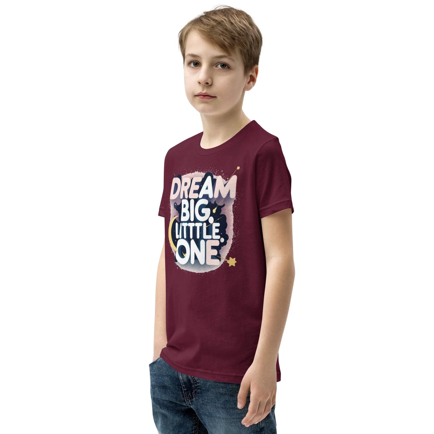 Youth Short Sleeve | DREAM BIG LITTLE ONE - T-Shirt - AwRans Clothing