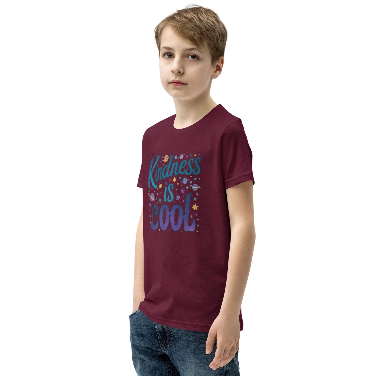 Youth Short Sleeve | KINDNESS IS COOL - T-Shirt - AwRans Clothing