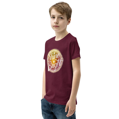Youth Short Sleeve | Shine And Bright - T-Shirt - AwRans Clothing